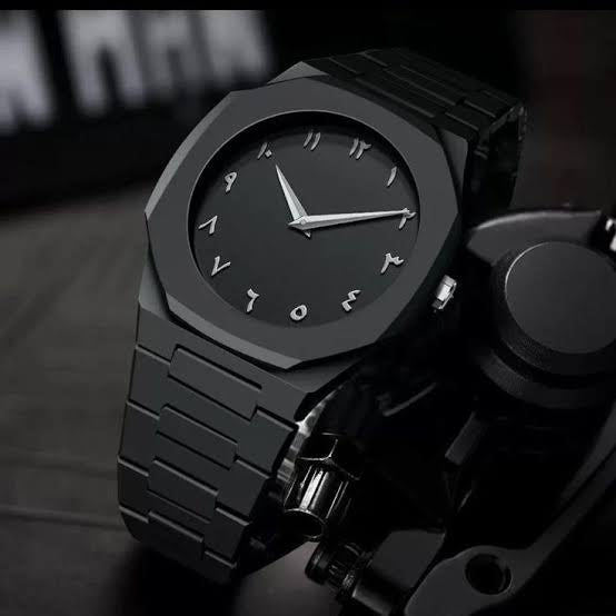 Original Black Arabic Aura Watch - Precious Mart