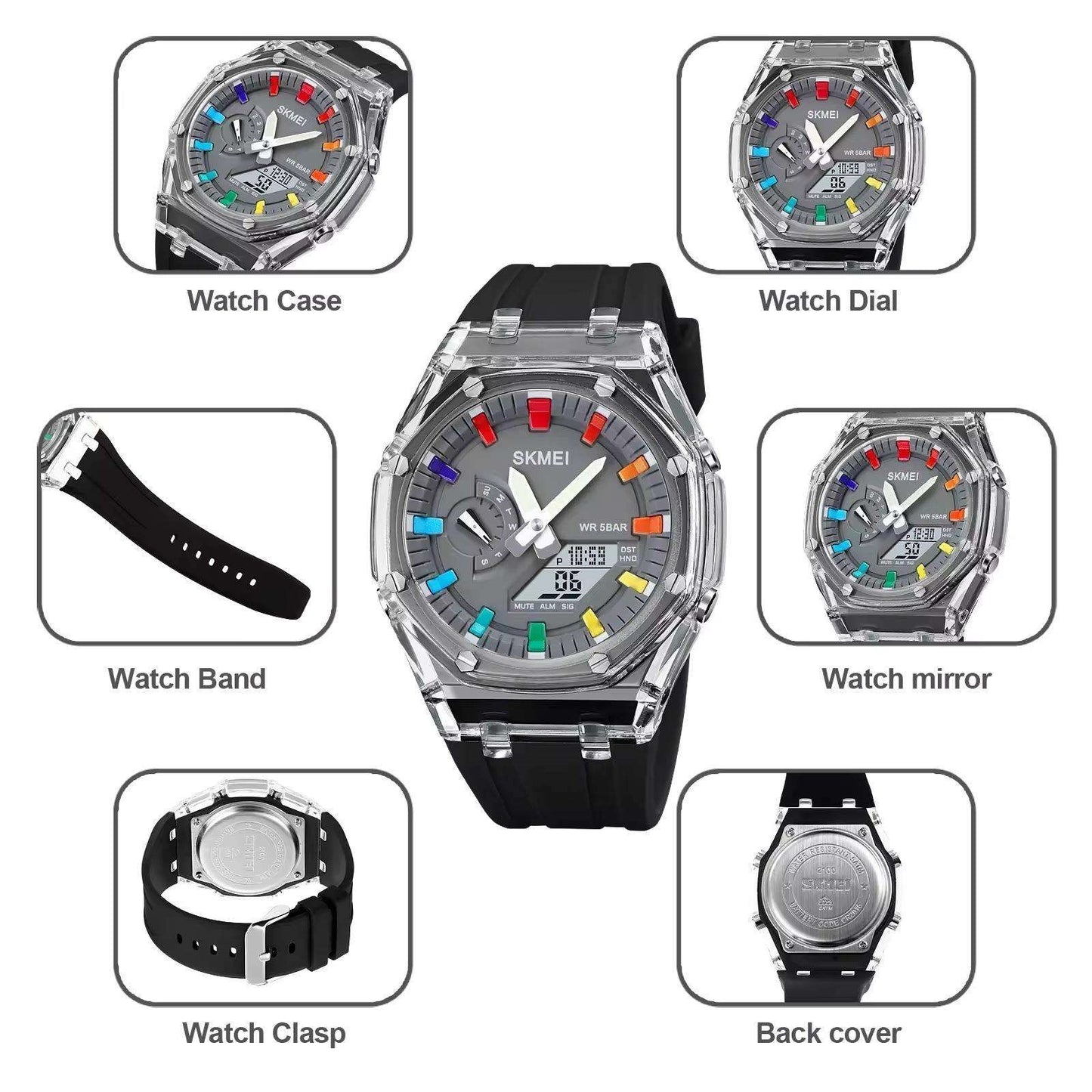 SKMEI Waterproof Men Watch